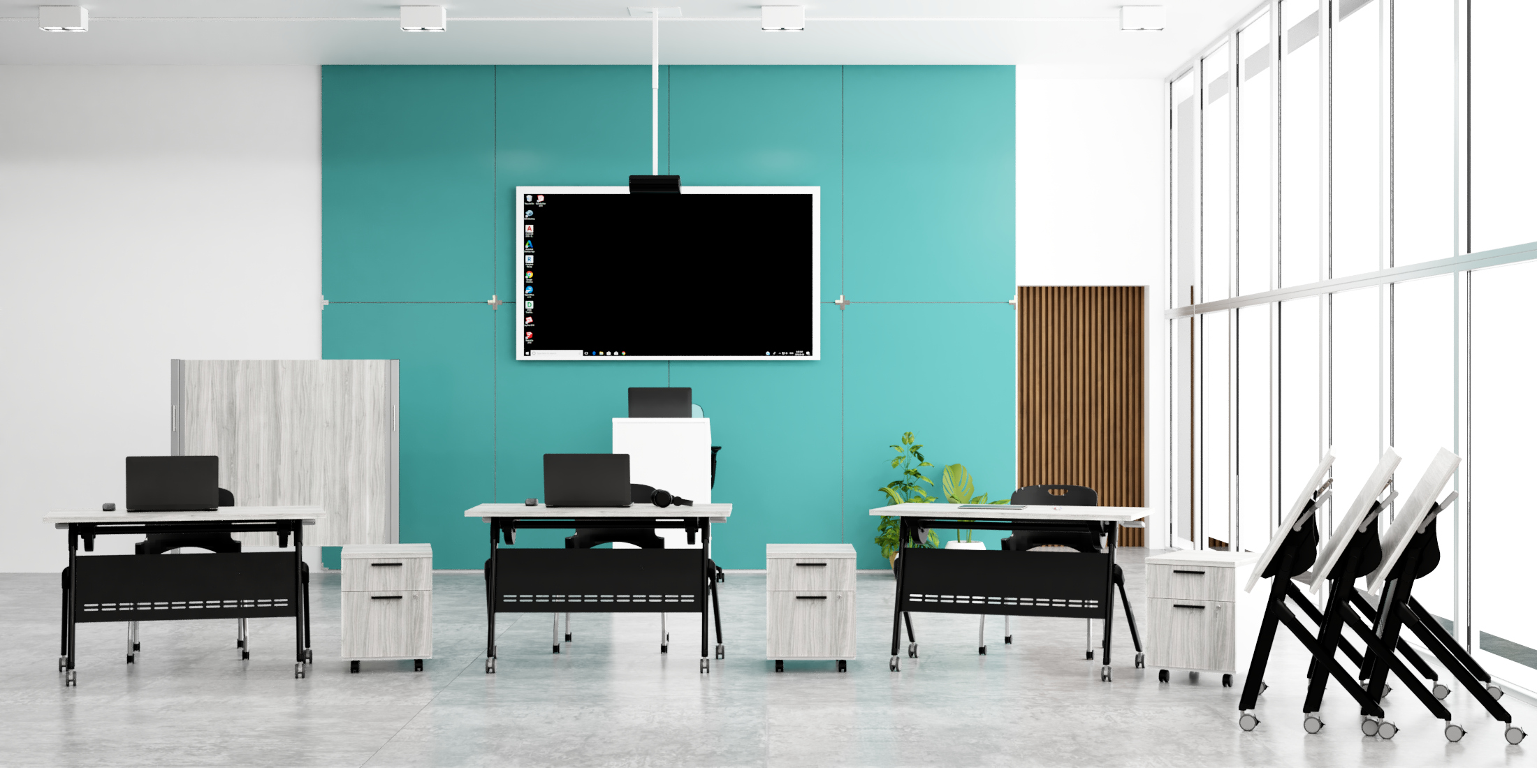 Training room configuration