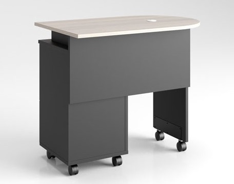 Double Pedestal Teacher Desk