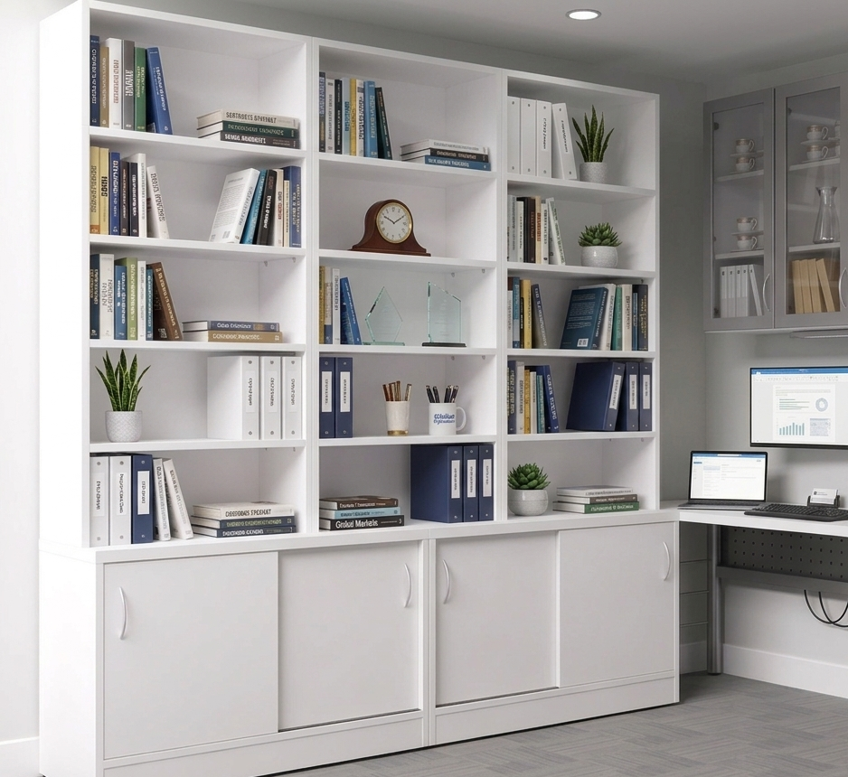 Open plan storage run