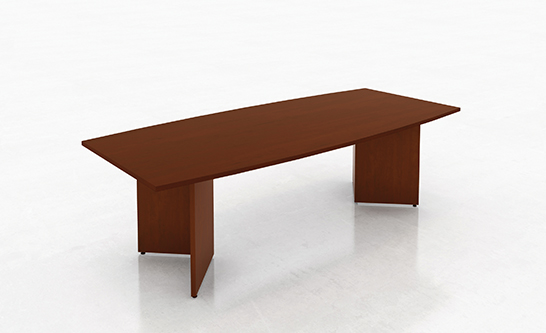 Boat Shape/V Base In Mahogany Impression 