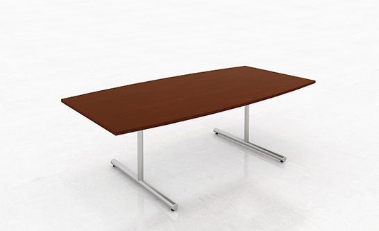 Boat Shape/Tubular Base In Mahogany Imp.  