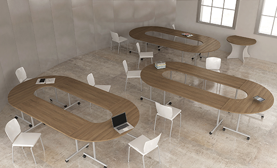 Mobile Training Tables In Laurentian 