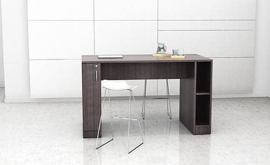 Counter Height Table In Tuxedo 