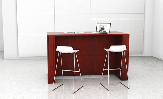 Counter Height Table In Shiraz Cherry 