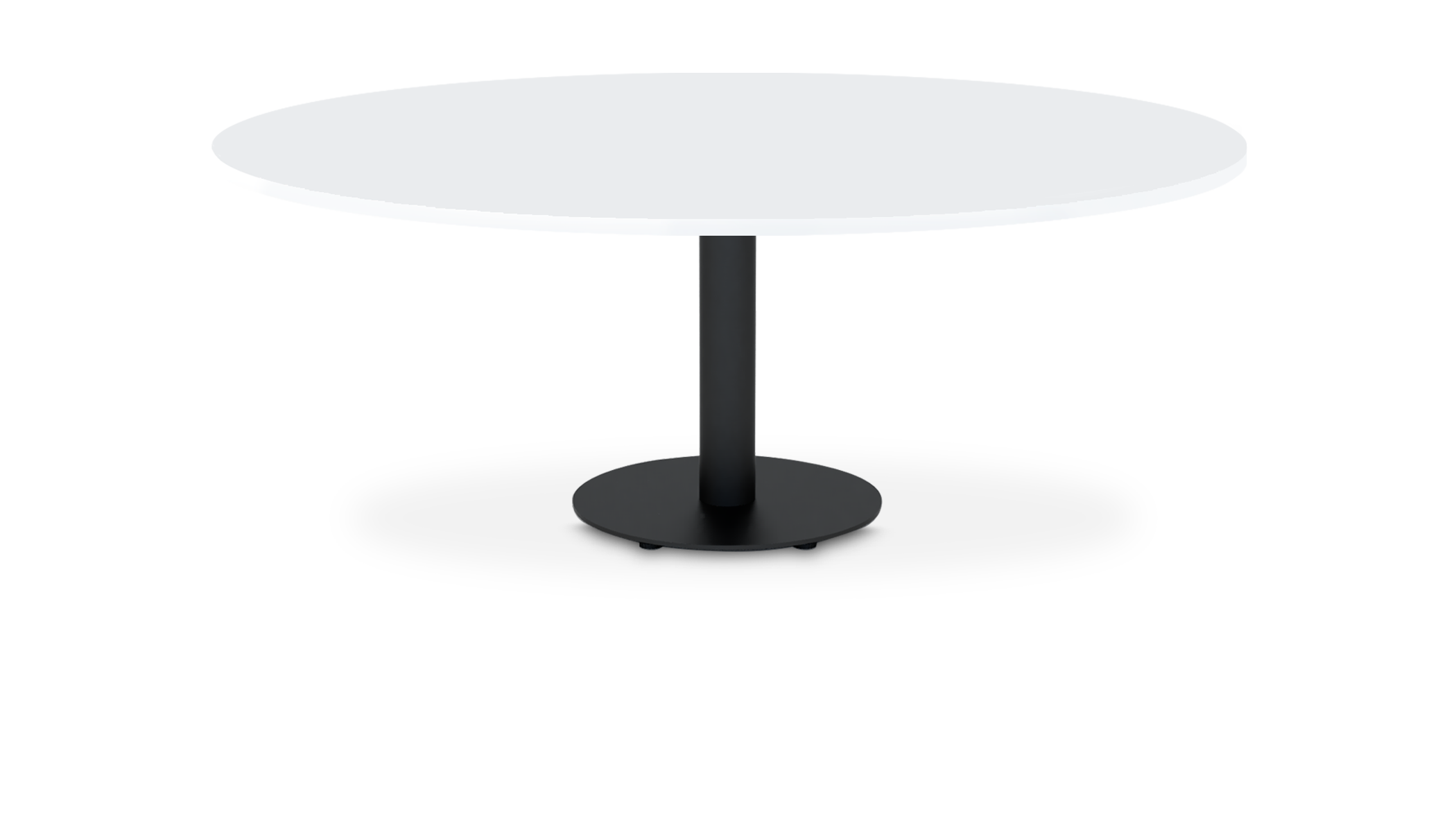 Round Top — Disc Round Base