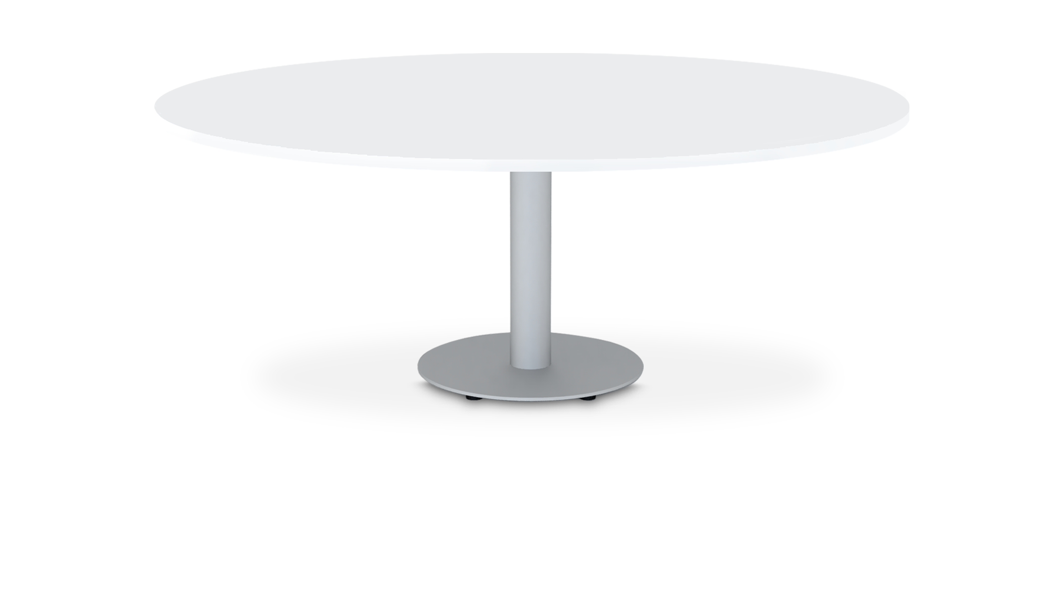 Round Top — Disc Round Base