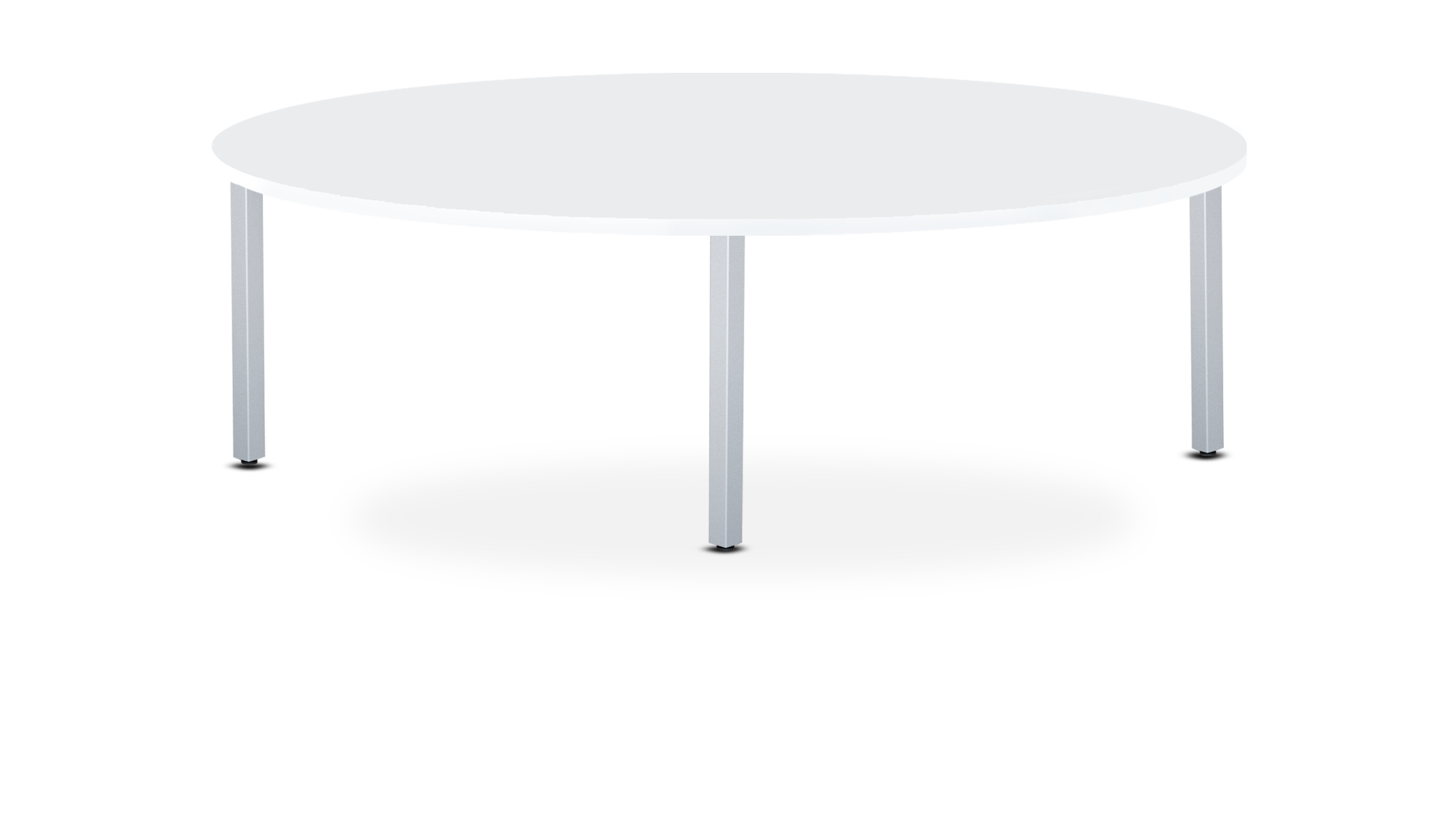 Round Top — Square Post Legs