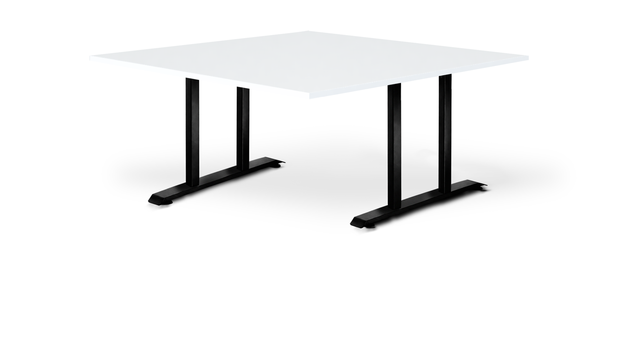 Square Top — Double-T Flat Base