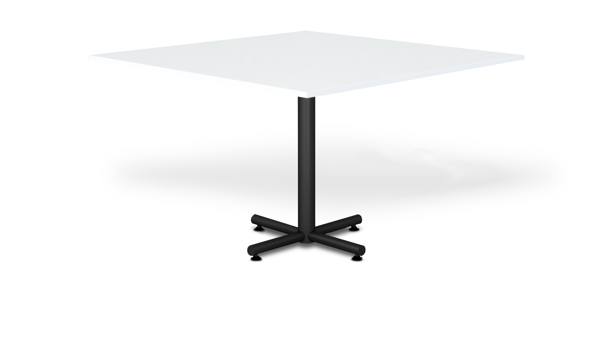 Square Top — Tubular-X Base
